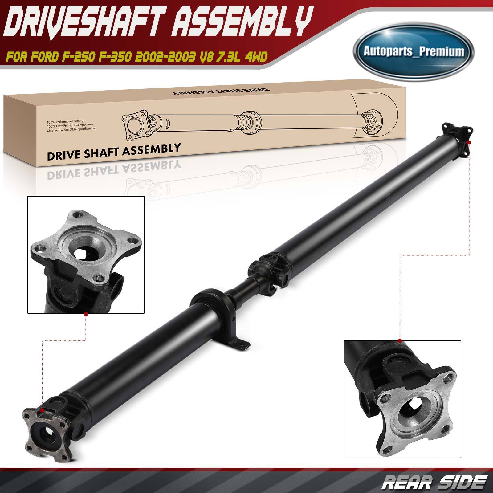 Rear Driveshaft Prop Shaft Assembly for Ford F-250 F-350 2002-2003 V8 7.3L 4WD
