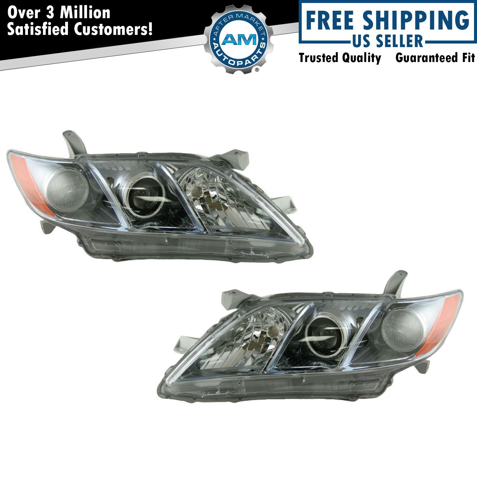 Headlight Set Left & Right For 2007-2009 Toyota Camry TO2502174 TO2503174