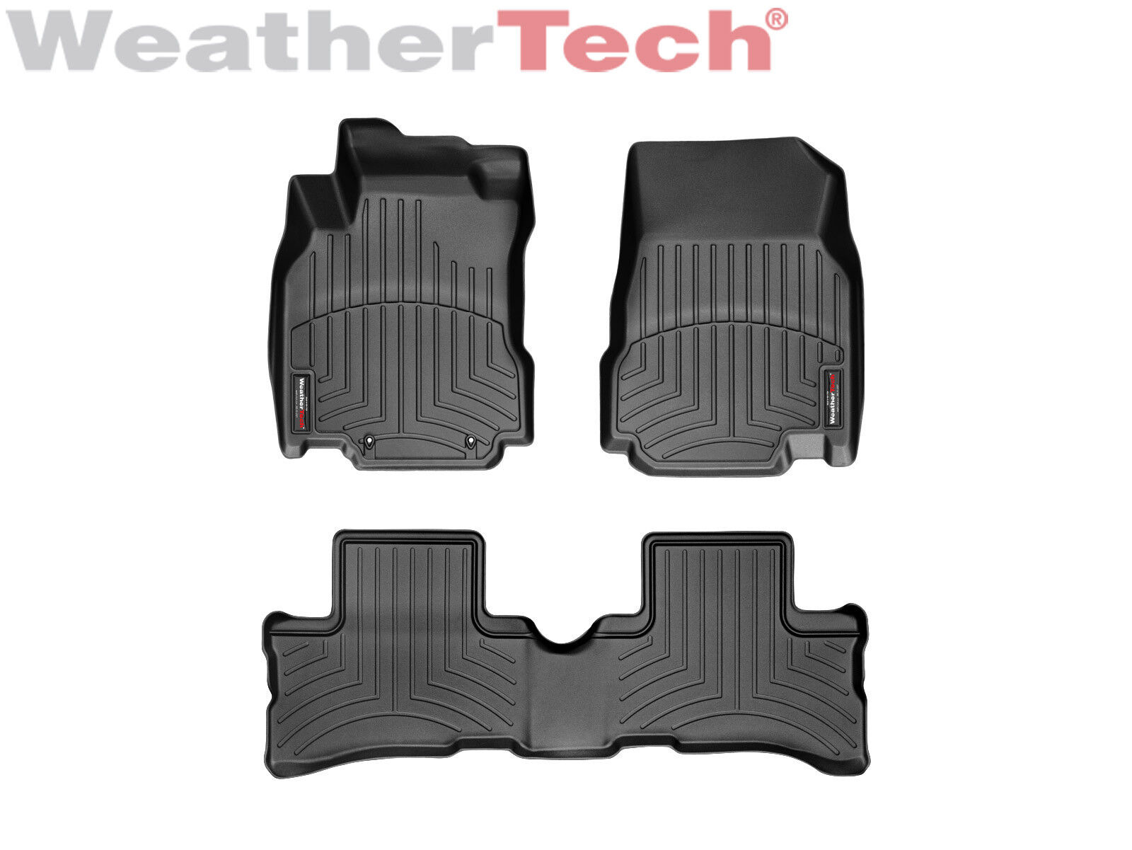 WeatherTech Floor Mats FloorLiner for Nissan Cube - 2009-2014 - Black