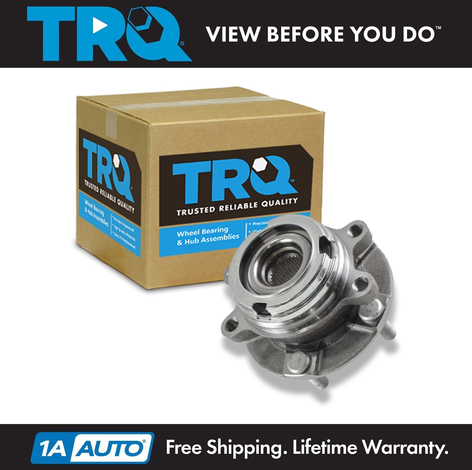 TRQ Front Wheel Hub & Bearing Assembly Left or Right for Nissan Quest Murano