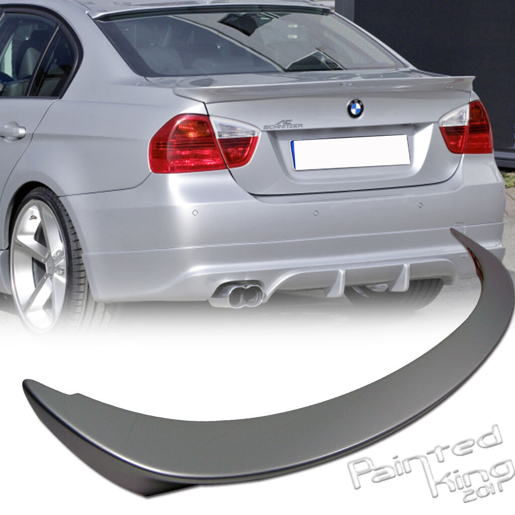 Painted Color BMW E90 3-Series A Type Rear Trunk Spoiler 2006-2011 325i 328i M3