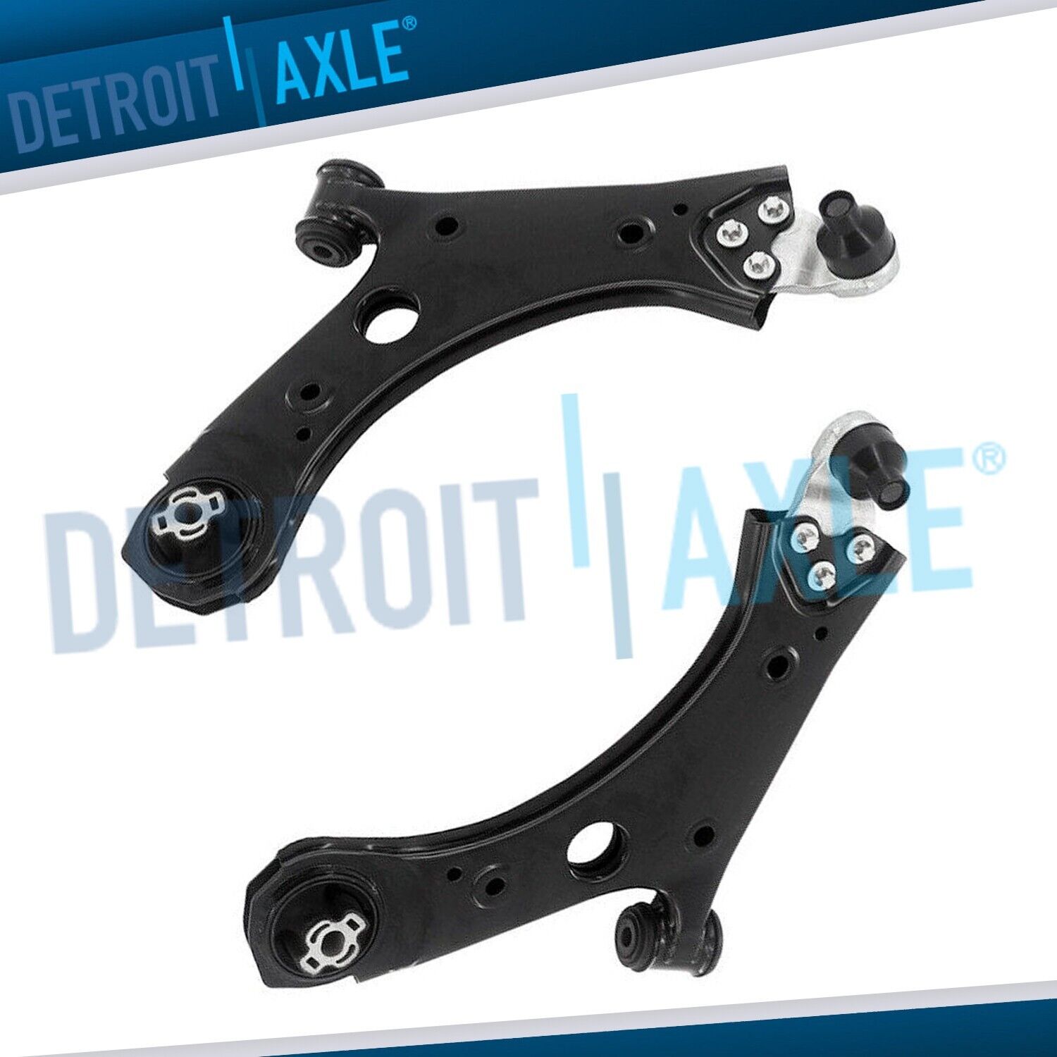 Pair Front Lower Control Arm Ball Joints for 2015 - 2016 Jeep Renegade Fiat 500X