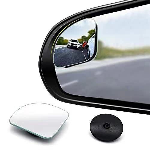 Espejos de punto ciego universales para automóviles con rotación de 360°, 2 Pack