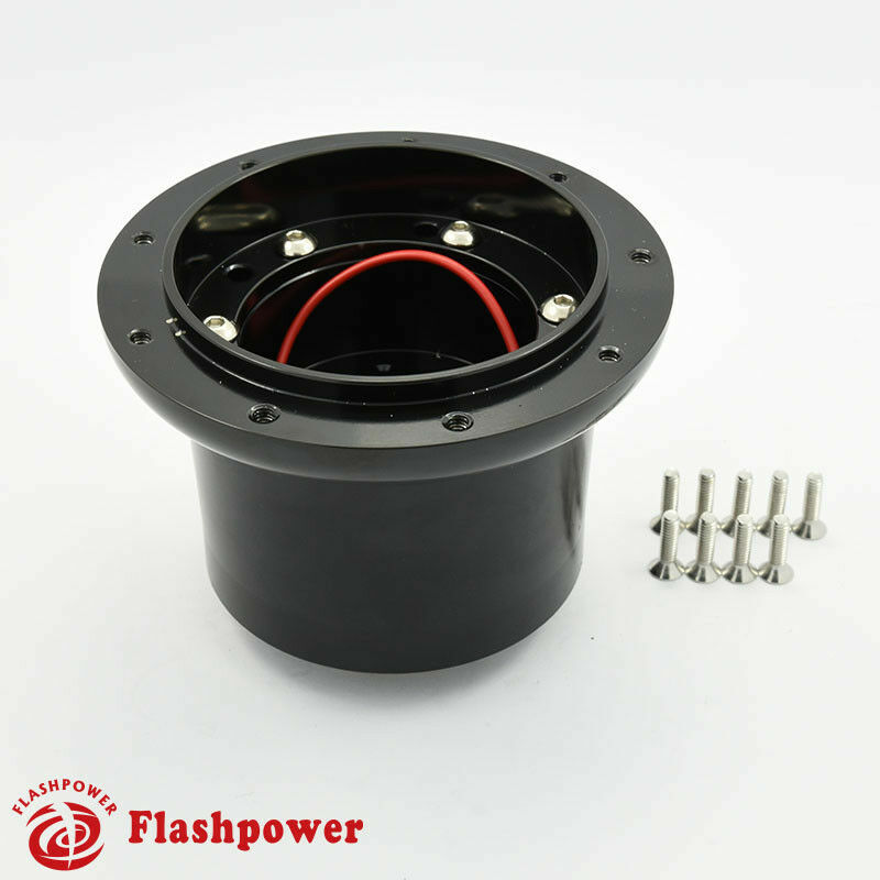 Flashpower Steering Wheel Adapter Boss Kit MG MGB GT Roadster Black