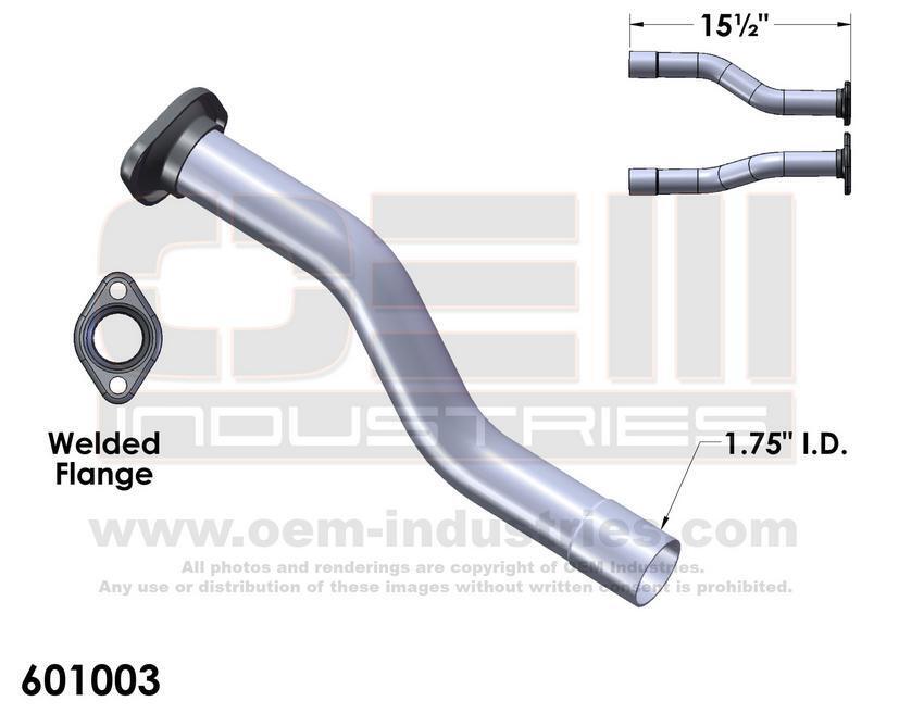 Exhaust Pipe for 2002-2004 Honda Civic