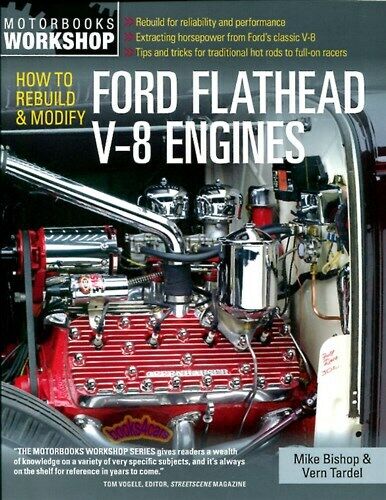 FORD FLATHEAD V8 ENGINES REBUILD MANUAL MODIFY BOOK HOW TO BISHOP TARDEL