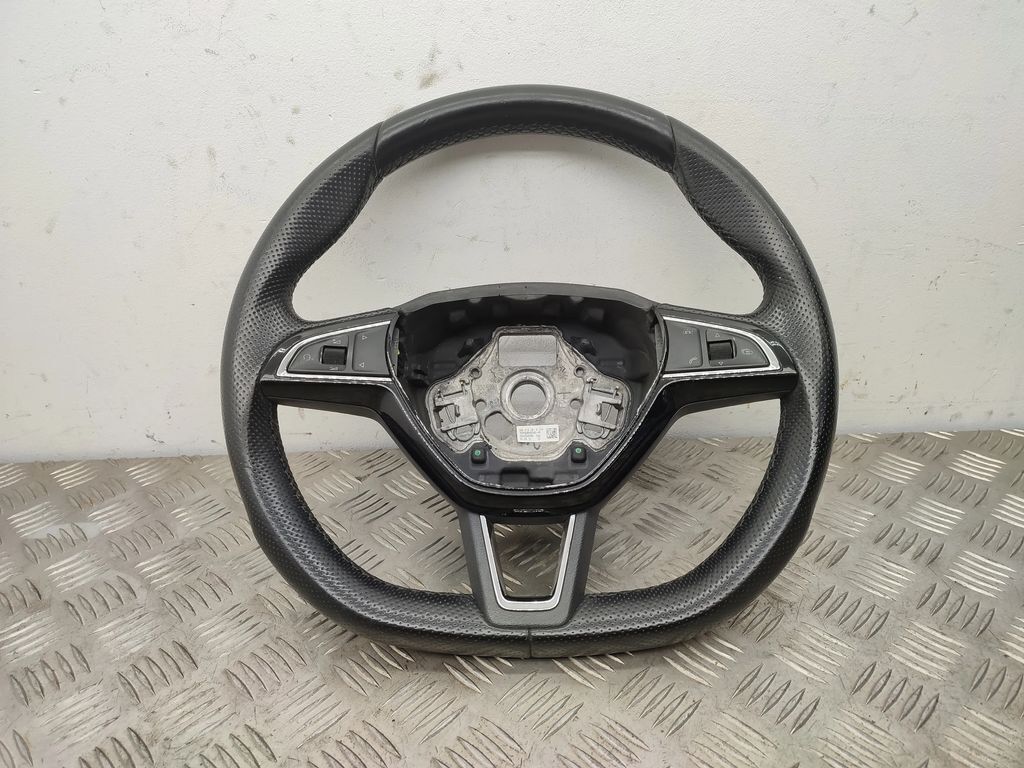 Skoda Octavia Mk3 (5E) 2013 Steering wheel 5E0419685A SAU58521