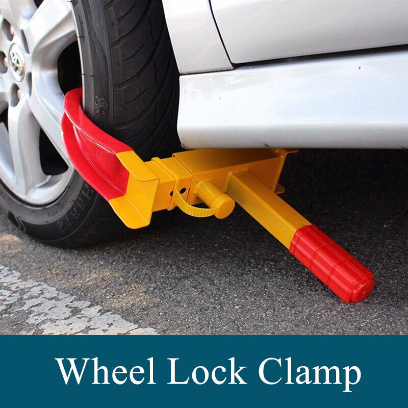 Anti-Theft Car Wheel Lock Clamp Boot Tire Claw Truck Motorcycle Heavy Duty