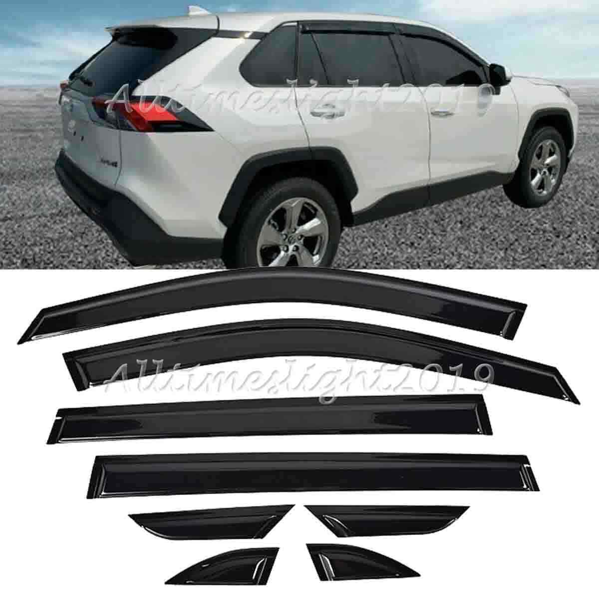 For Toyota Rav4 2019-2023 2024 Vent Visor Deflector Window Rain Guard Shade