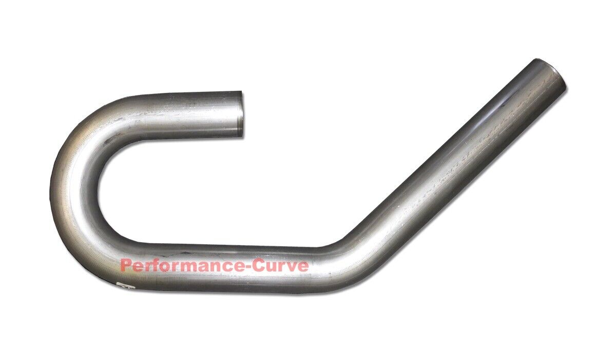 2.5 - 45 & 180 - 409 Stainless Mandrel Bend Custom Exhaust Pipe Tubing Performan