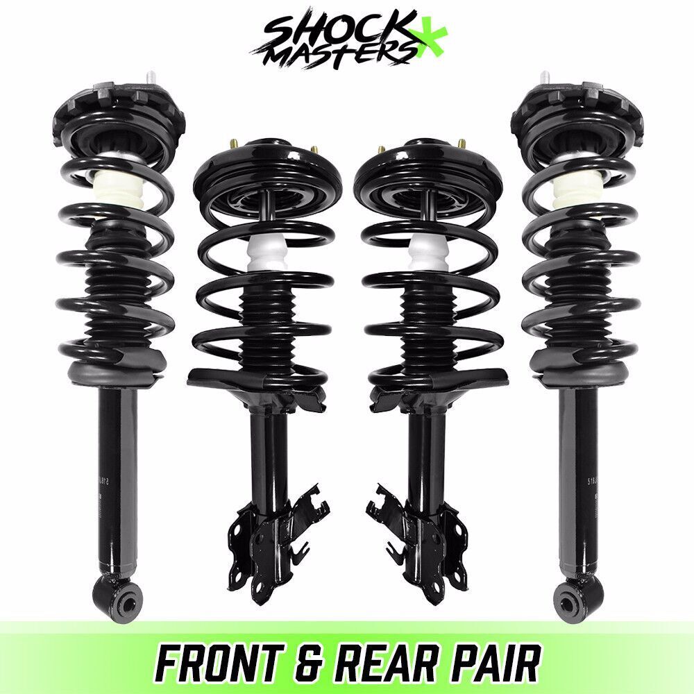 Front & Rear Quick Complete Struts & Coil Springs for 2002-2003 Nissan Maxima