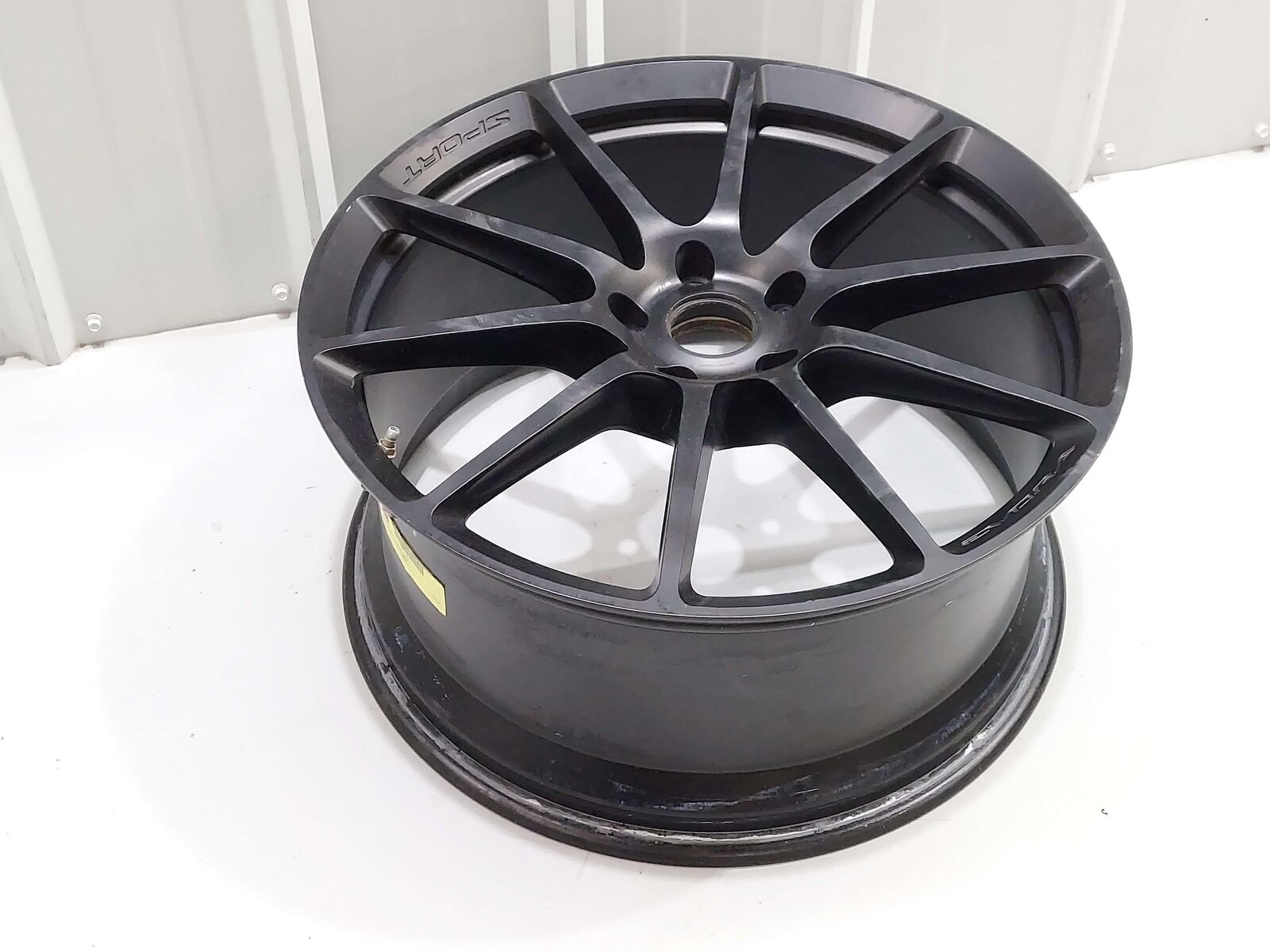 2018 Lotus Evora 410 Sport Alloy Wheel Black 20X9.5 10 Spoke *Chip Scratches*