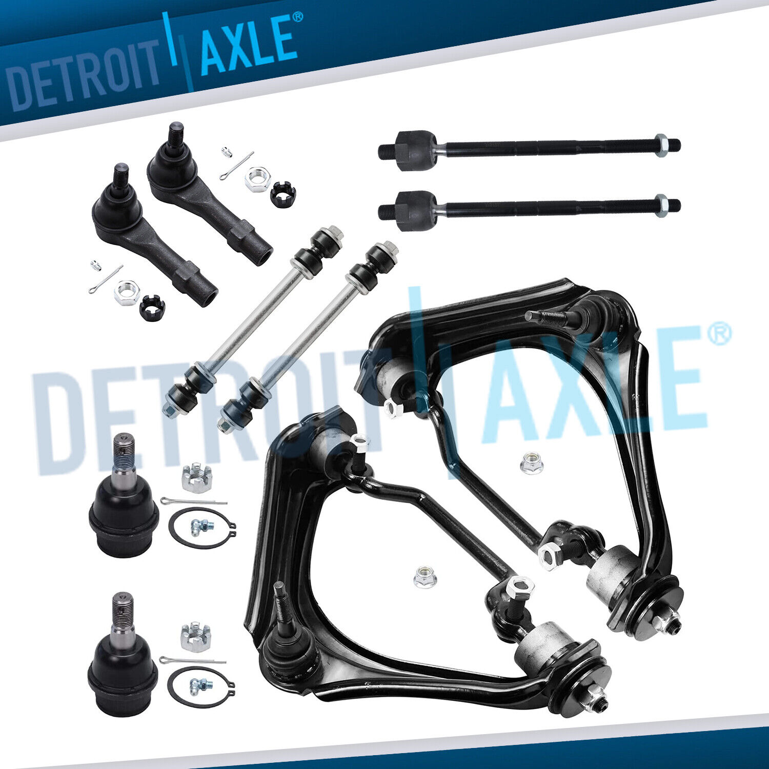 Brand New 10pc Front Suspension Kit Ford Explorer 4.6L - Excludes Sport Trac