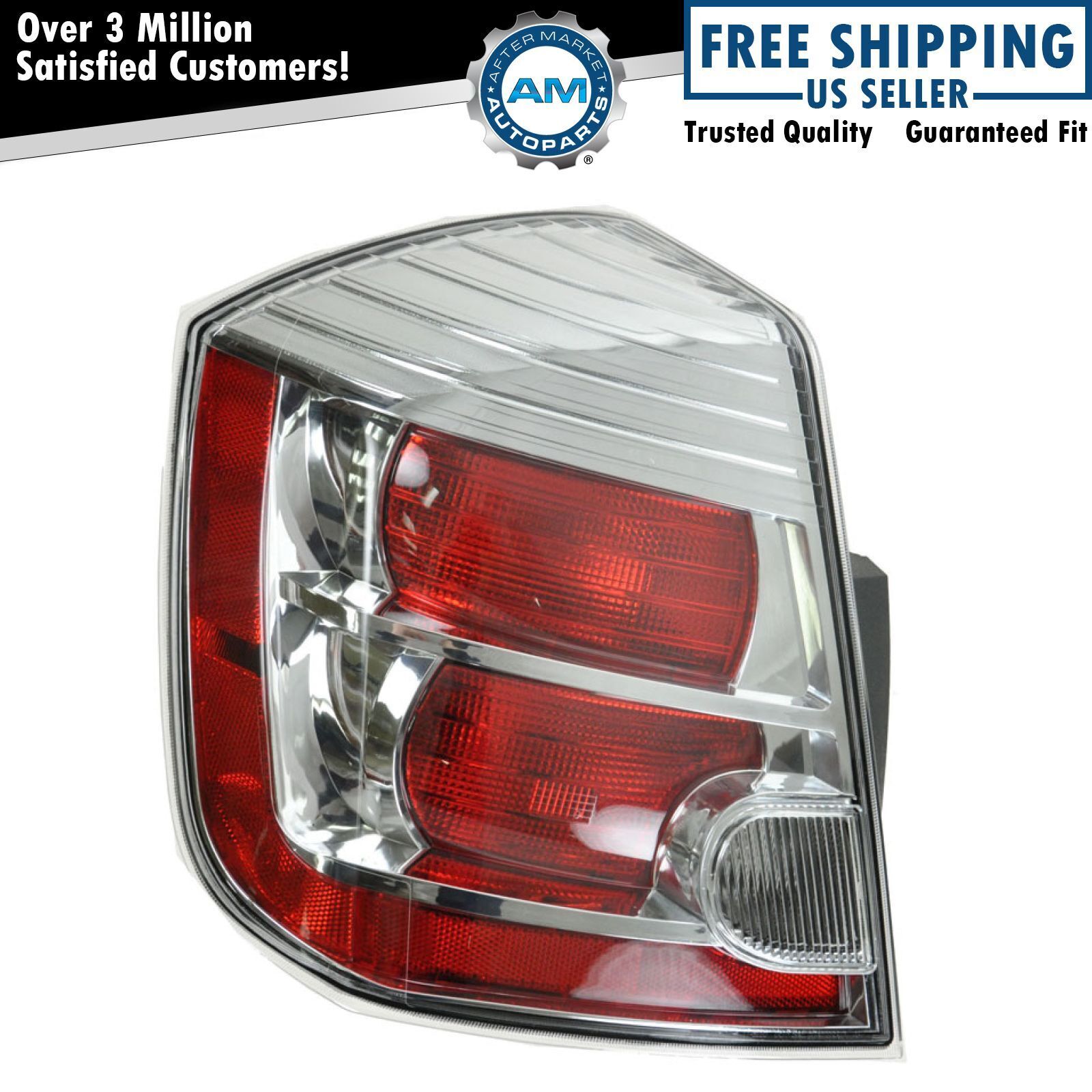 Left Tail Light Taillamp Driver Side LH For 10-12 Nissan Sentra 2.0L