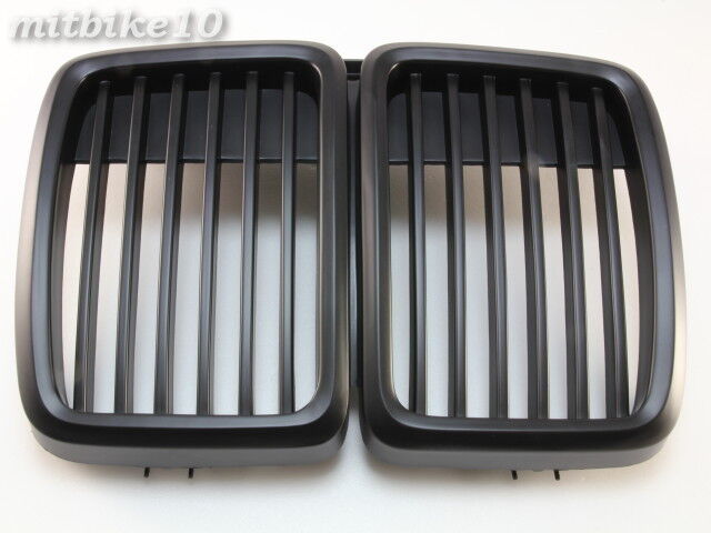 For BMW 83-91 E30 Front Grille 3 Series Front Hood Kidney Grille Grill M3 Black