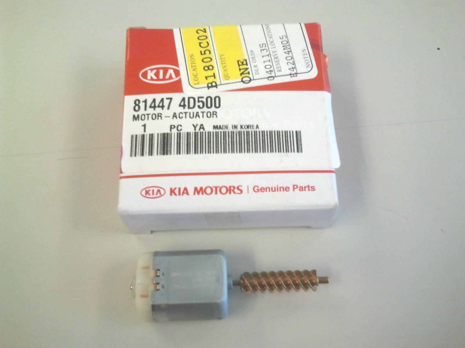 2006-2012 Kia Sedona Sliding Door Lock Actuator Motor OEM 81447-4D500