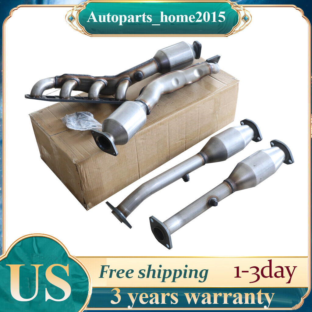 ALL FOUR Catalytic Converters 5.6L MODELS For 2011-2013 INFINITI QX56 