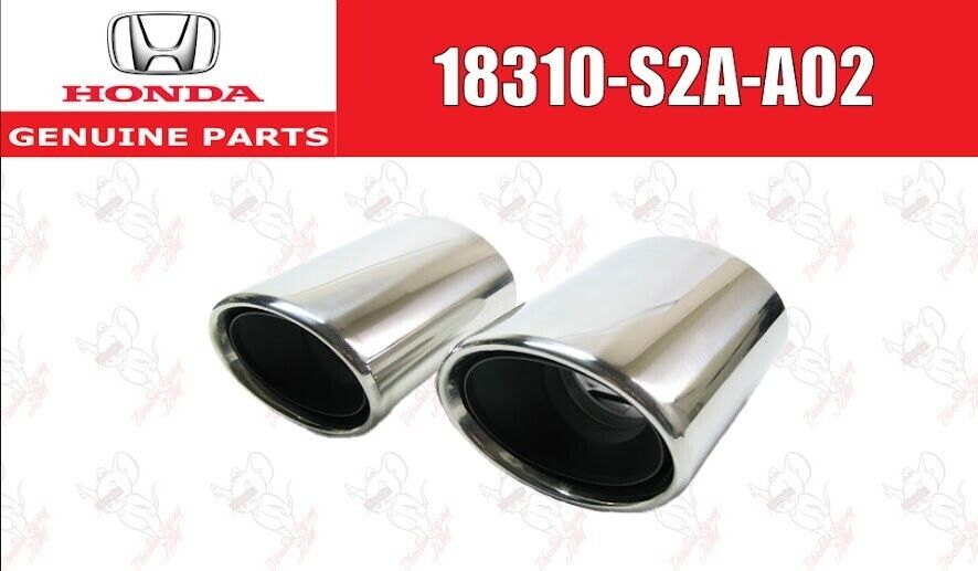 Honda OEM Exhaust Finisher Exhaust Tip AP1 AP2 18310-S2A-A02 for S2000