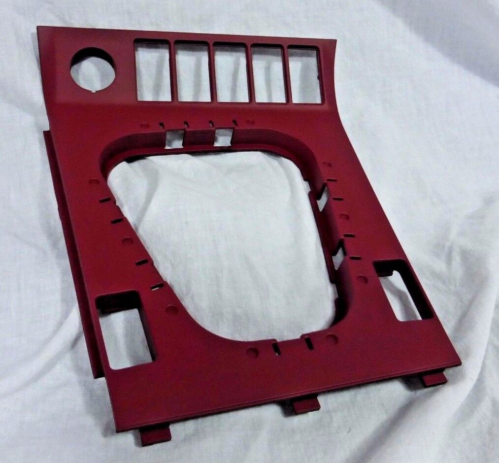 BMW OEM Z3 2000-2002 Imola Red Center Console Trim Switch Cover M Roadster Coupe