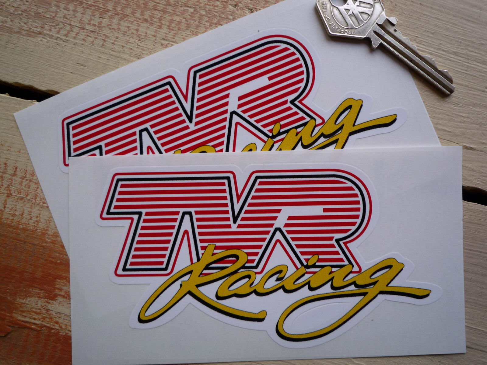 TVR RACING STYLE STICKERS Griffith Cerbera Tuscan etc.