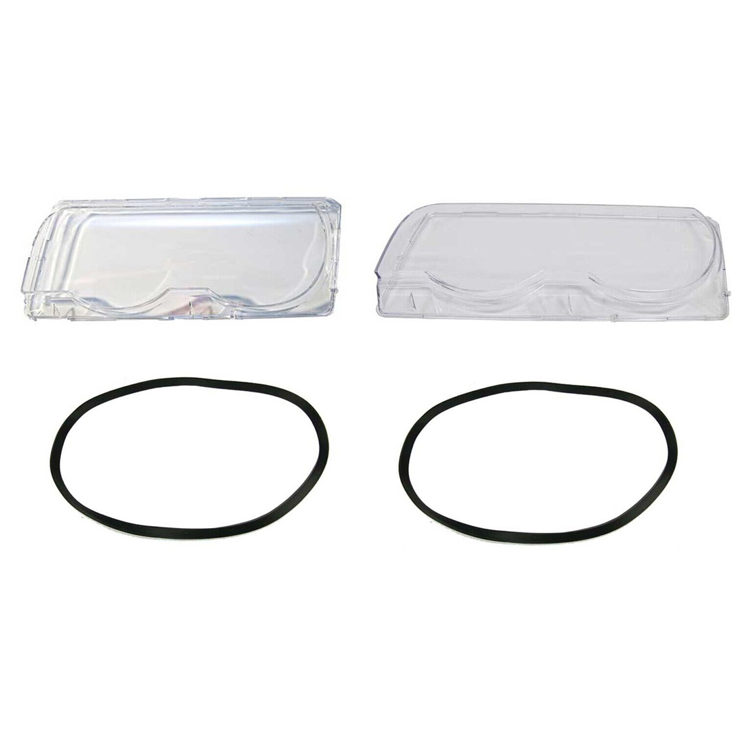 OEM Headlight Lens with Gasket Kit For BMW E38 740i 740iL 750iL Base