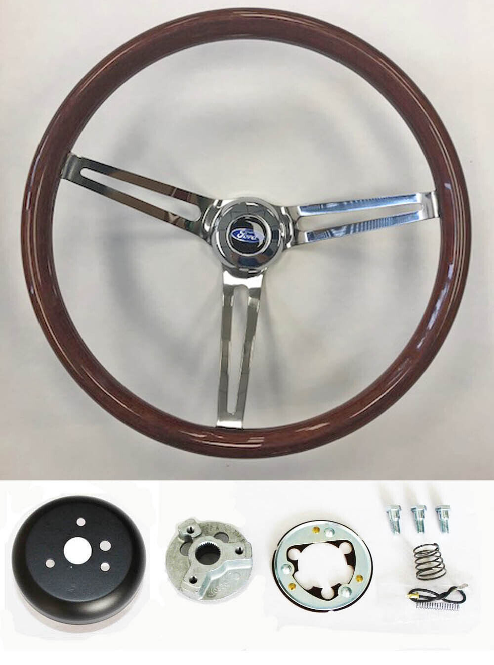Torino Fairlane Ranchero LTD Wood Steering Wheel 15\