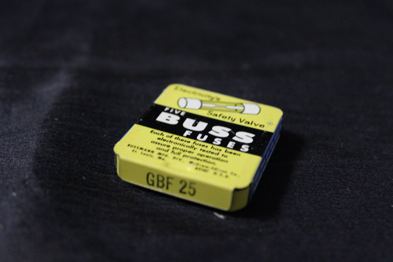 New Buss Fuse GBF 25 (5 pack) Box (C-2)