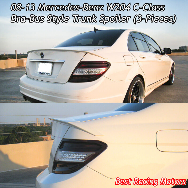 BB Style Trunk Spoiler Wing (ABS) Fit 08-14 Mercedes-Benz W204 C-Class