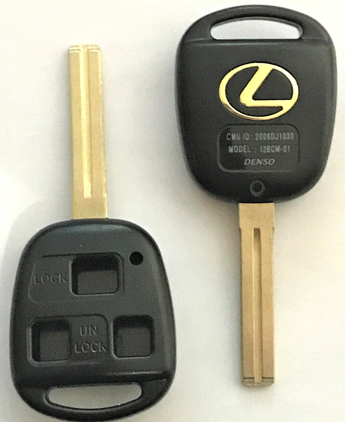  Lexus 3 Button Remote Head Key Shell TOY48 (Short) Usa Stock TOP QUALITY 