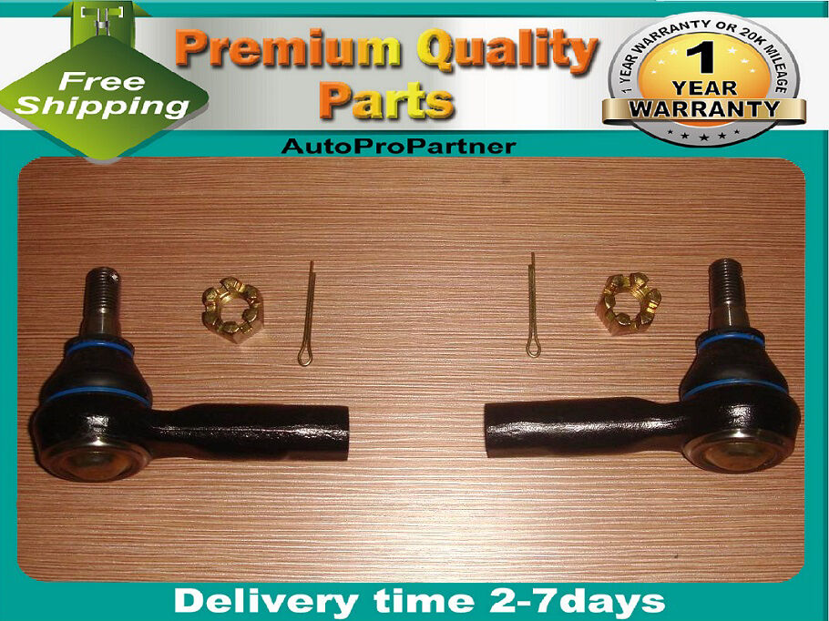 2 OUTER TIE ROD END SET FOR NISSAN TERRANO R50 96-04 PATHFINDER 96-04 