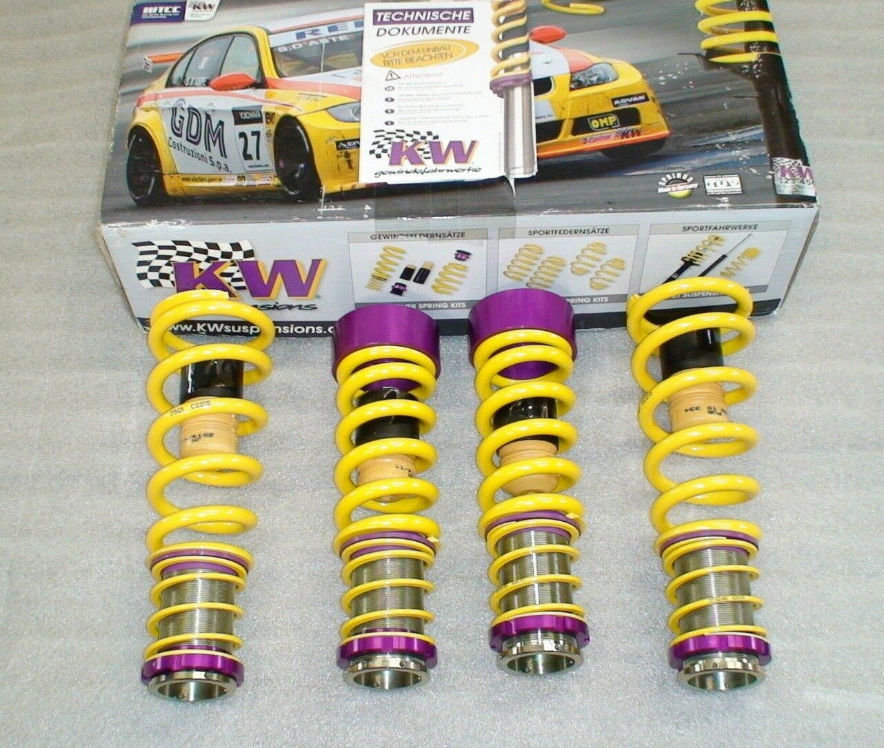 KW suspension performance sleeve coilover lowering kit for NISSAN GT-R R35 09-23