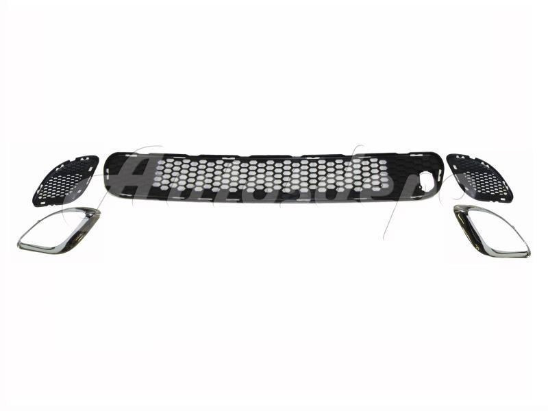 For 2012-13 Grand Cherokee Srt-8 Front Bumper Grille Center Outer Trim W/O Hole