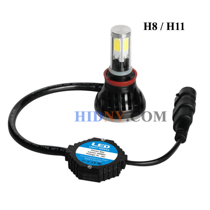 G5 LED Headlight Kit H3 H7 H8 H11 9005 9006 9007 880/881 Bulbs 4000LM 40W