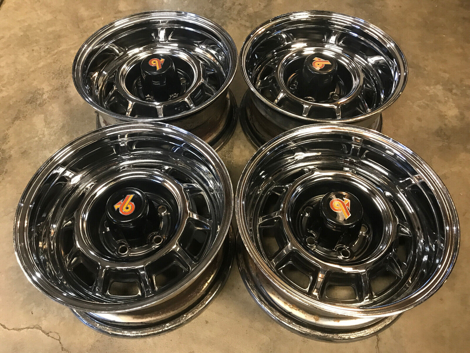 Buick Grand National Factory Chrome Wheels and Caps 15x7