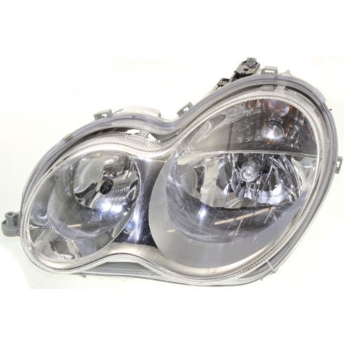 New MB2502148 Driver Side Headlight for Mercedes-Benz C230 2005-2007