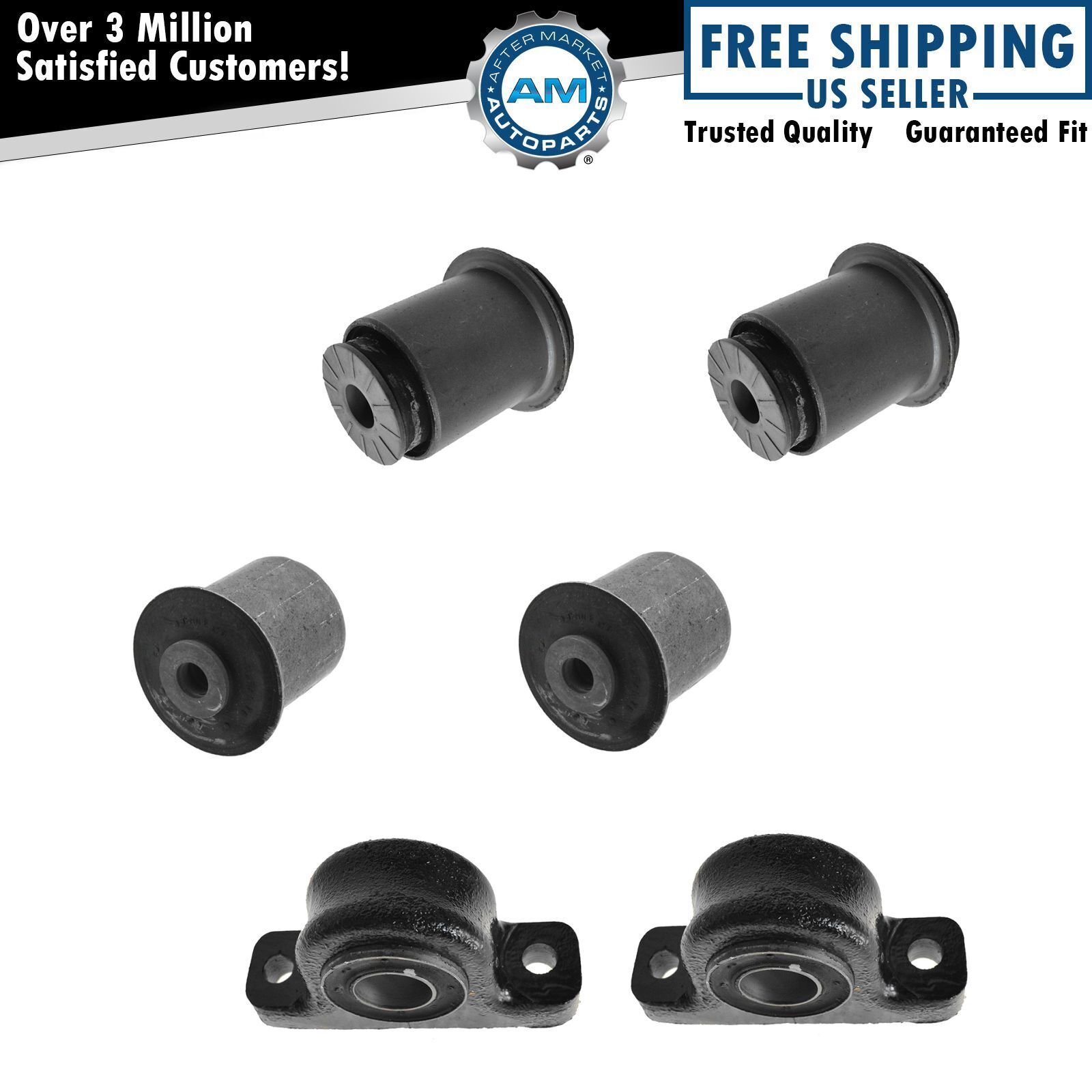 Control Arm Bushings Front Lower Kit Set of 6 for Commander Grand Cherokee