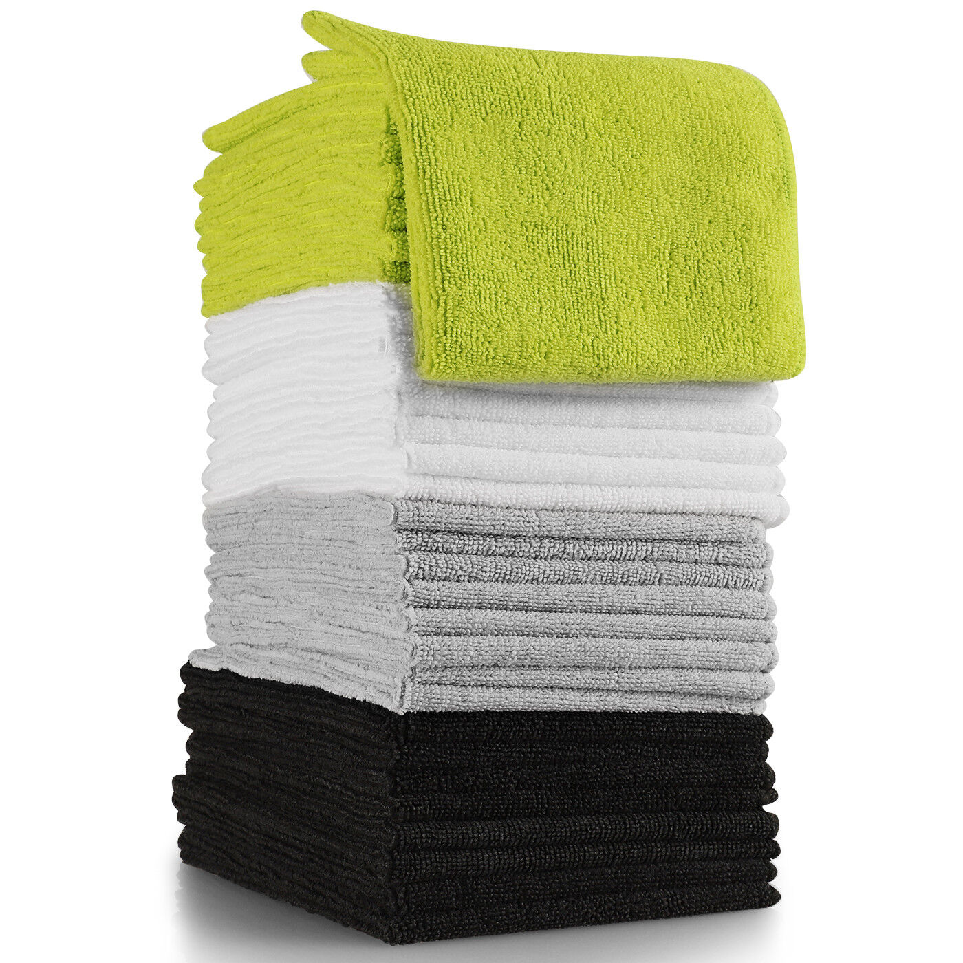Microfiber Cloth Clean 32 Pack Set Towel Duster Rag for Car Truck Van SUV Boat
