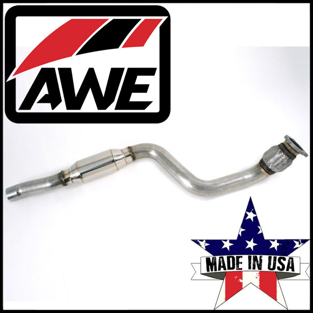 AWE Resonated Performance Downpipe fits 09-16 Audi A4/A5 Quattro / Allroad 2.0L