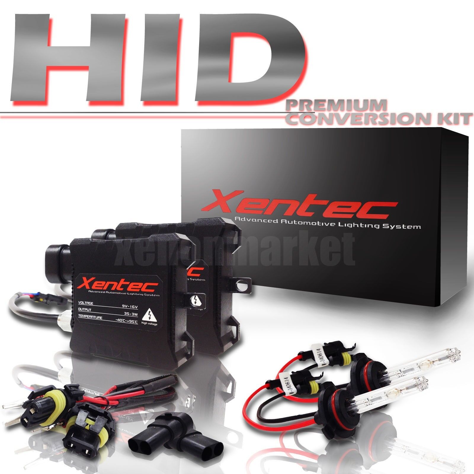 Xenon HID Kit Headlight High Beam 9005 Low Beam 9006 Fog Lights 880/881 9145 H10