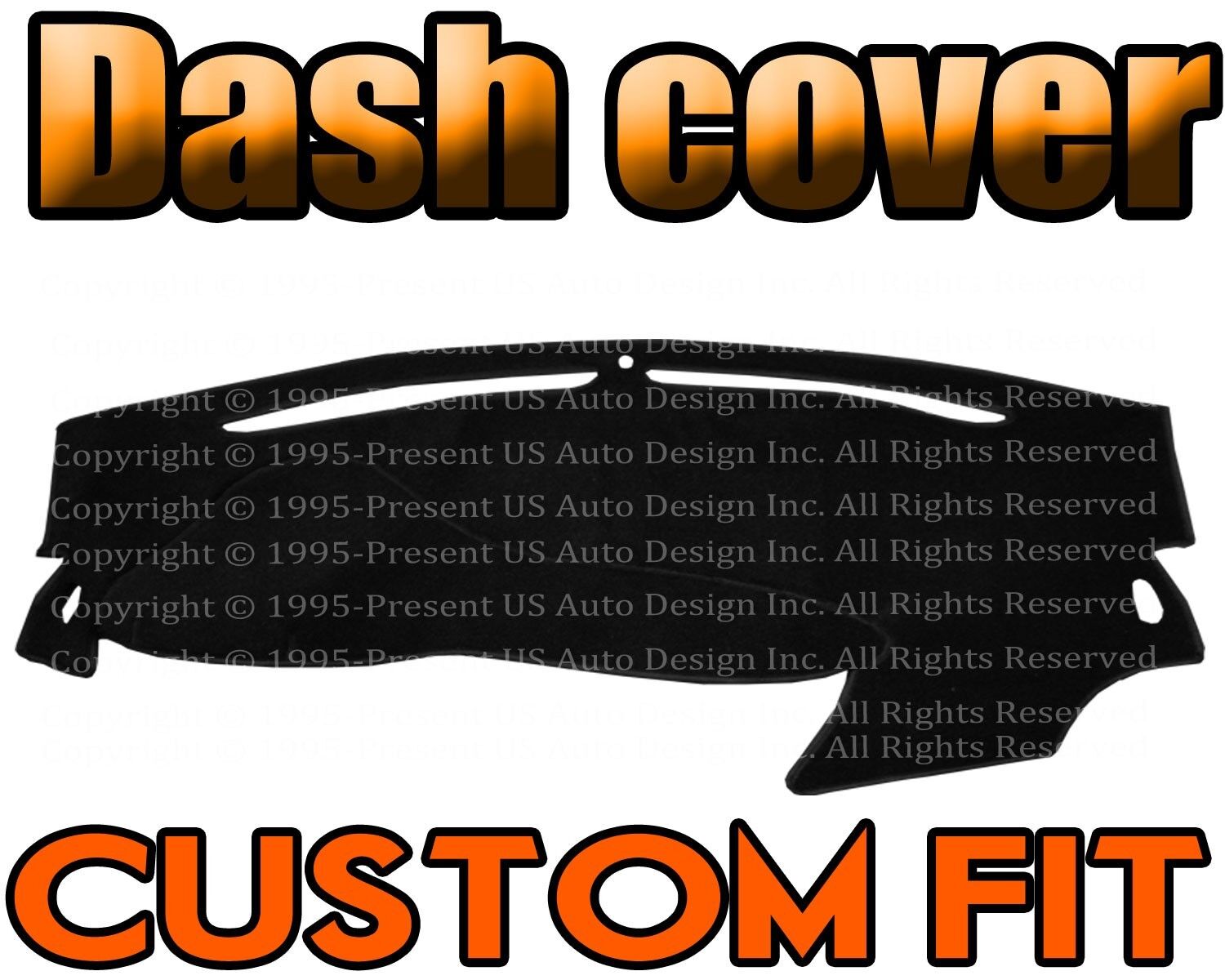 Fits  2013 - 2017  DODGE  DART  DASH COVER MAT DASHBOARD PAD / BLACK