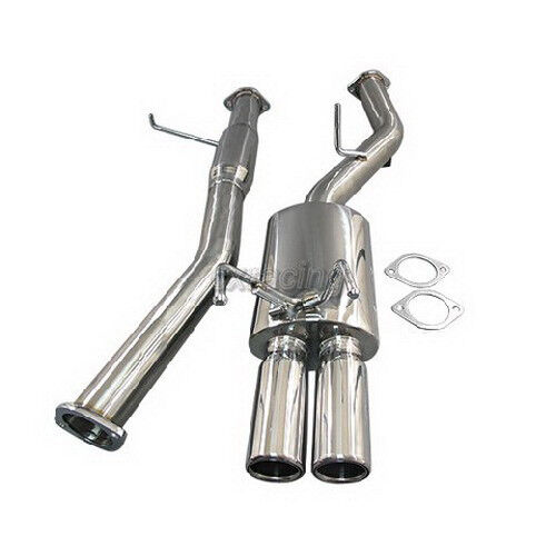 DUAL Tip Cat-back Exhaust System For 89-94 240SX S13 SILVIA
