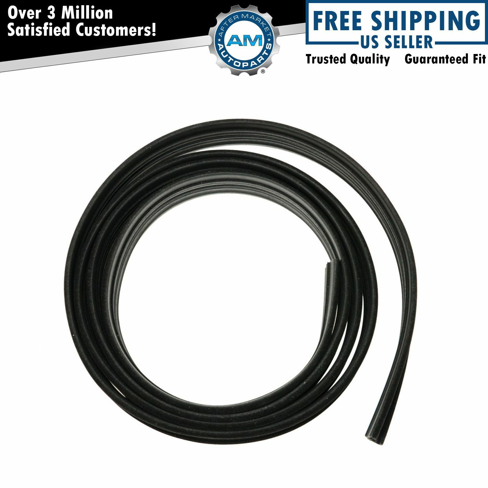 Front Window Glass Run Channel Rubber Weatherstrip Seal for El Camino Sprint