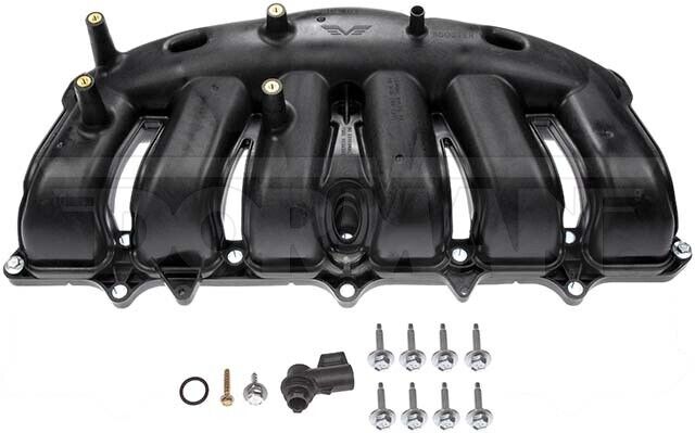 08-09 9-7X UPPER PLASTIC INTAKE MANIFOLD WITH GASKETS L6 4.2  615-568