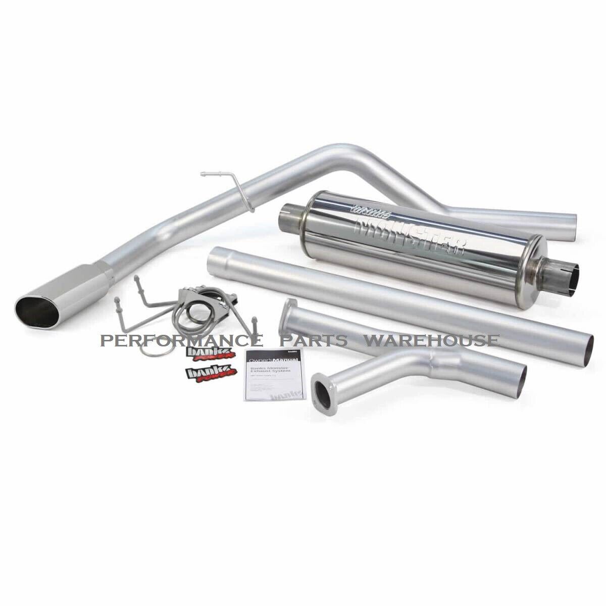 BANKS MONSTER EXHAUST SYSTEM 2009-19 TOYOTA TUNDRA - CHROME TIP