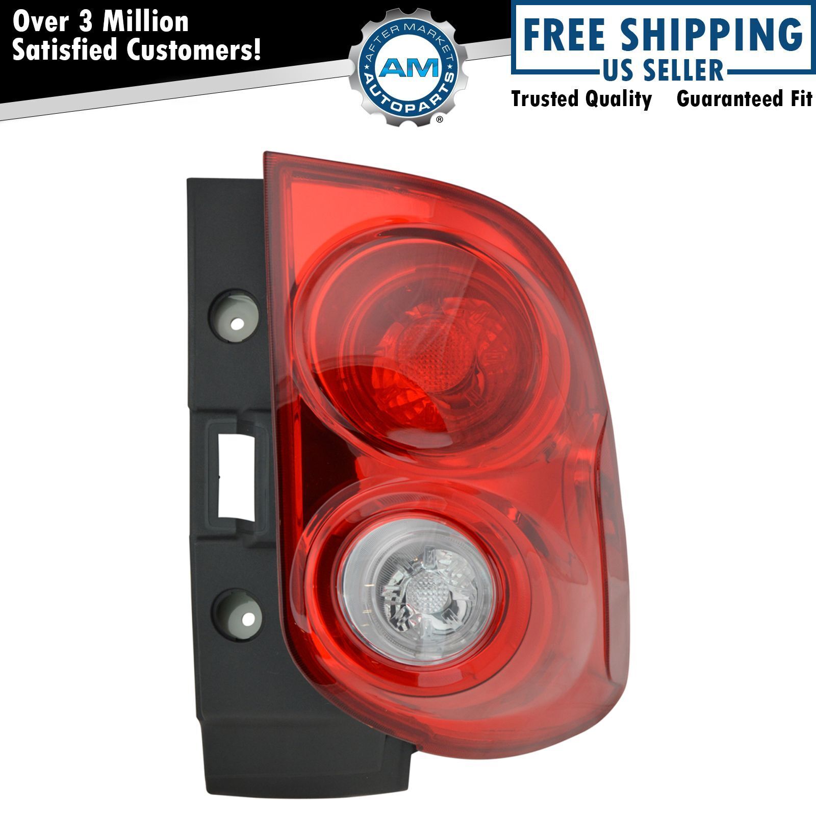 Left Rear Tail Light Assembly Drivers Side Fits 2010-2015 Chevrolet Equinox