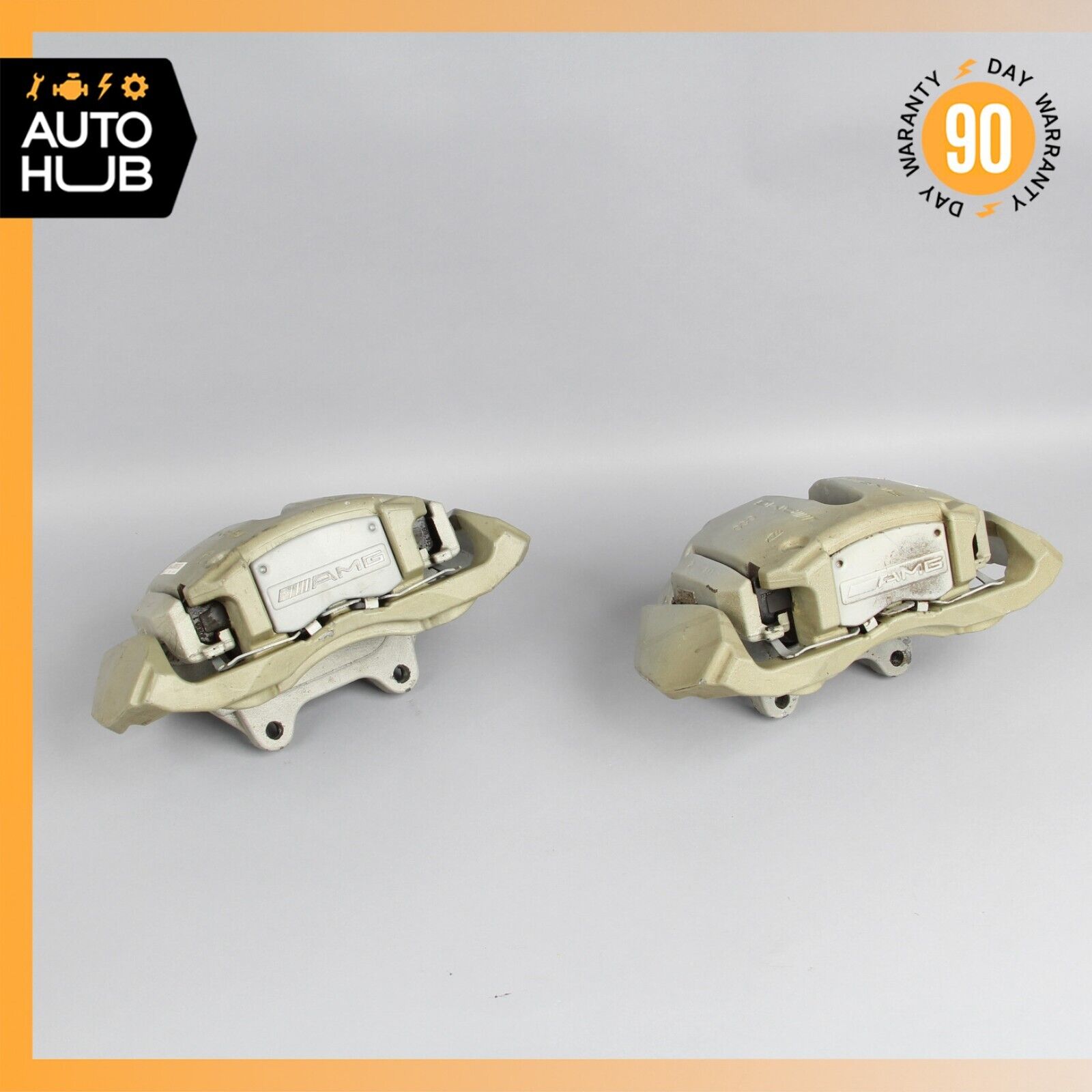 Mercedes W164 ML63 R63 AMG M156 Front Left & Right Brake Calipers Set of 2 OEM