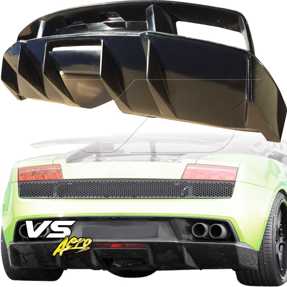FRP LP540 LP550 SL Rear Diffuser Fits Lamborghini Gallardo 09-13 VSaero
