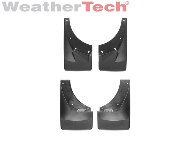 WeatherTech No-Drill MudFlaps for Suburban/Yukon XL - 2007-2014 - Front/Rear Set