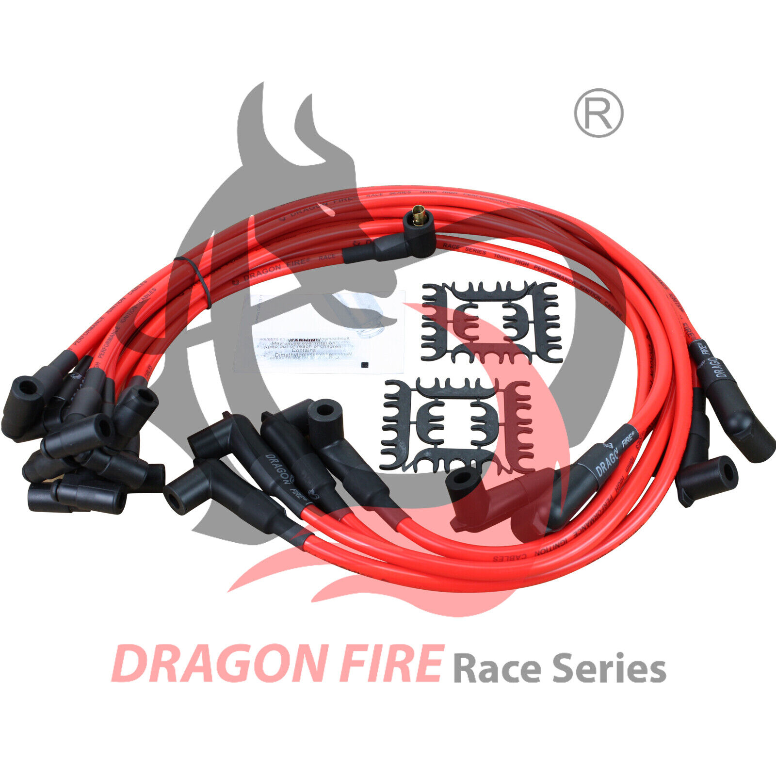DRAGON FIRE Performance HEI Spark Plug Wire Set For Chevy SBC BBC 350 454