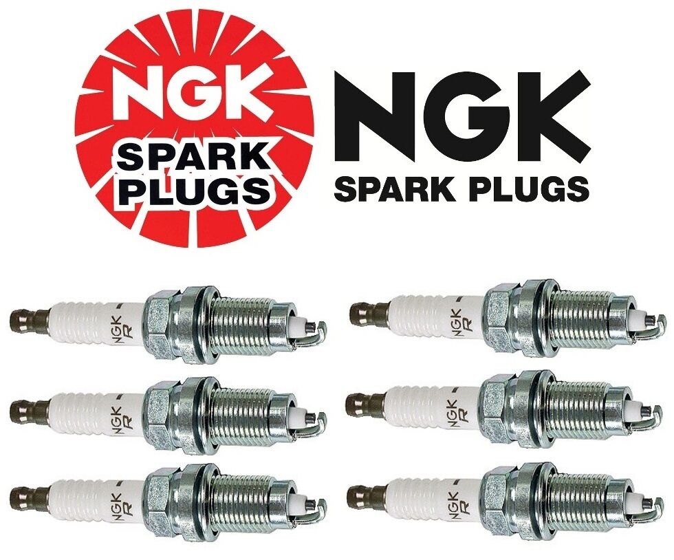 For American Motors Chrysler Dodge Dakota 6 X Spark Plugs NGK V Power Resistor